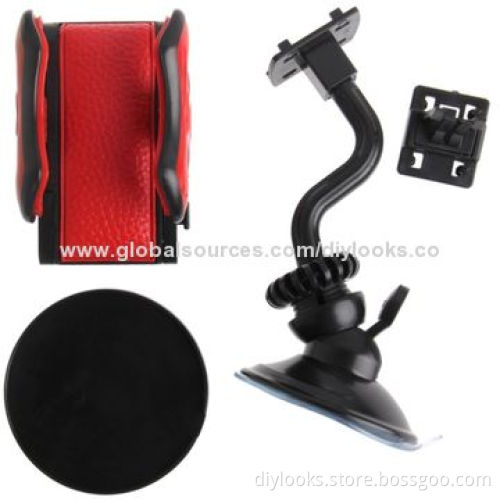 Luxury Leather Skin Dual-use Universal Car Mount